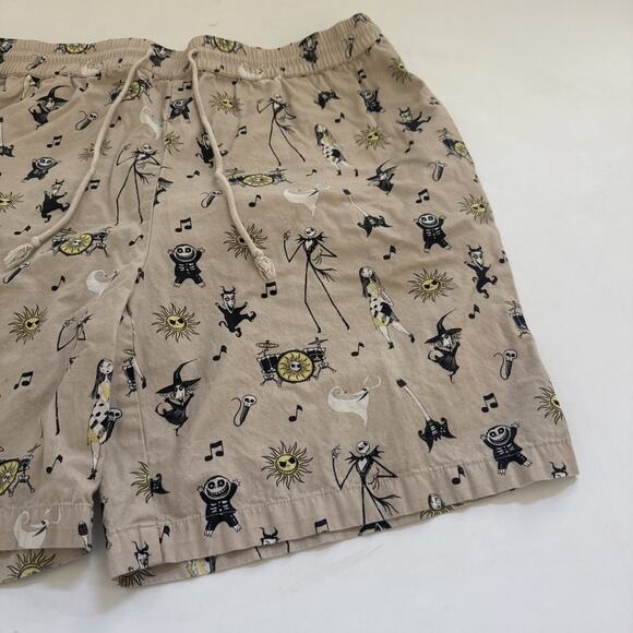 Disney Nightmare Before Christmas Shorts Summer Fest Mens Cotton 2XL - Picture 2 of 10